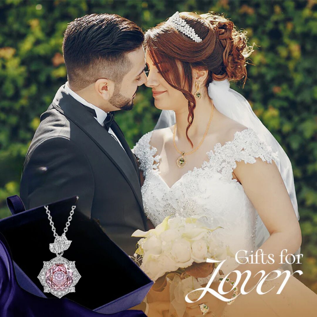 Crystal Purity Luxury Jewelry Set – Elegant Necklace, Earrings & Ring for Women