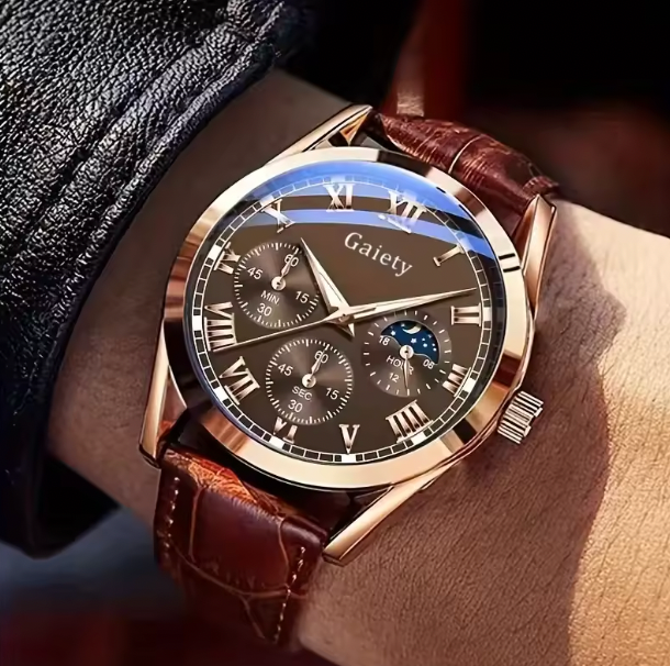 Refined Warrior Gaiety Watch - High Quality Men's Luxury Belt Fashion Quartz Watch