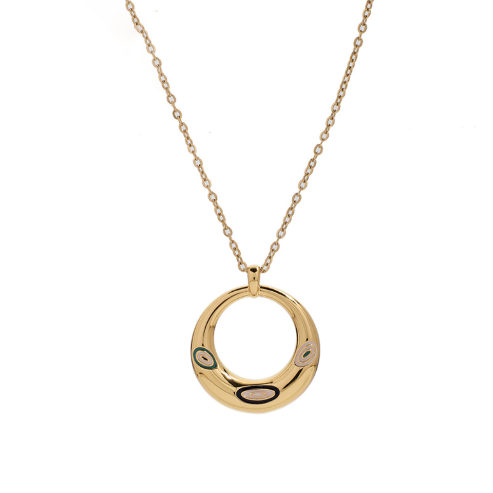 Circle of Sol - TrulyCharm Luxury Jewelry - November birthstone