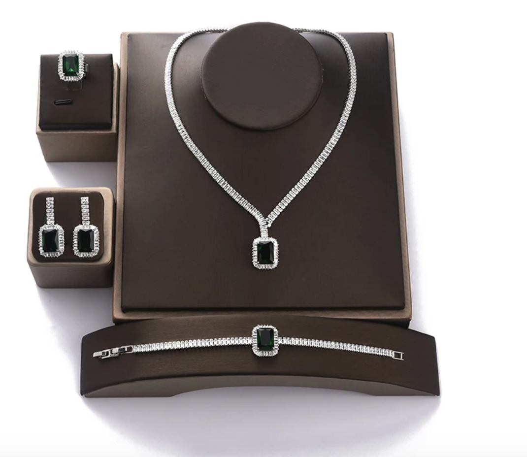 Sekhmet Radiance - TrulyCharm's Luxurious Jewelry Set - Holiday, Wedding