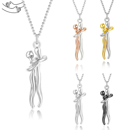 Truly Huglet - Viral Couples Eternal Hugging Pendant Necklace