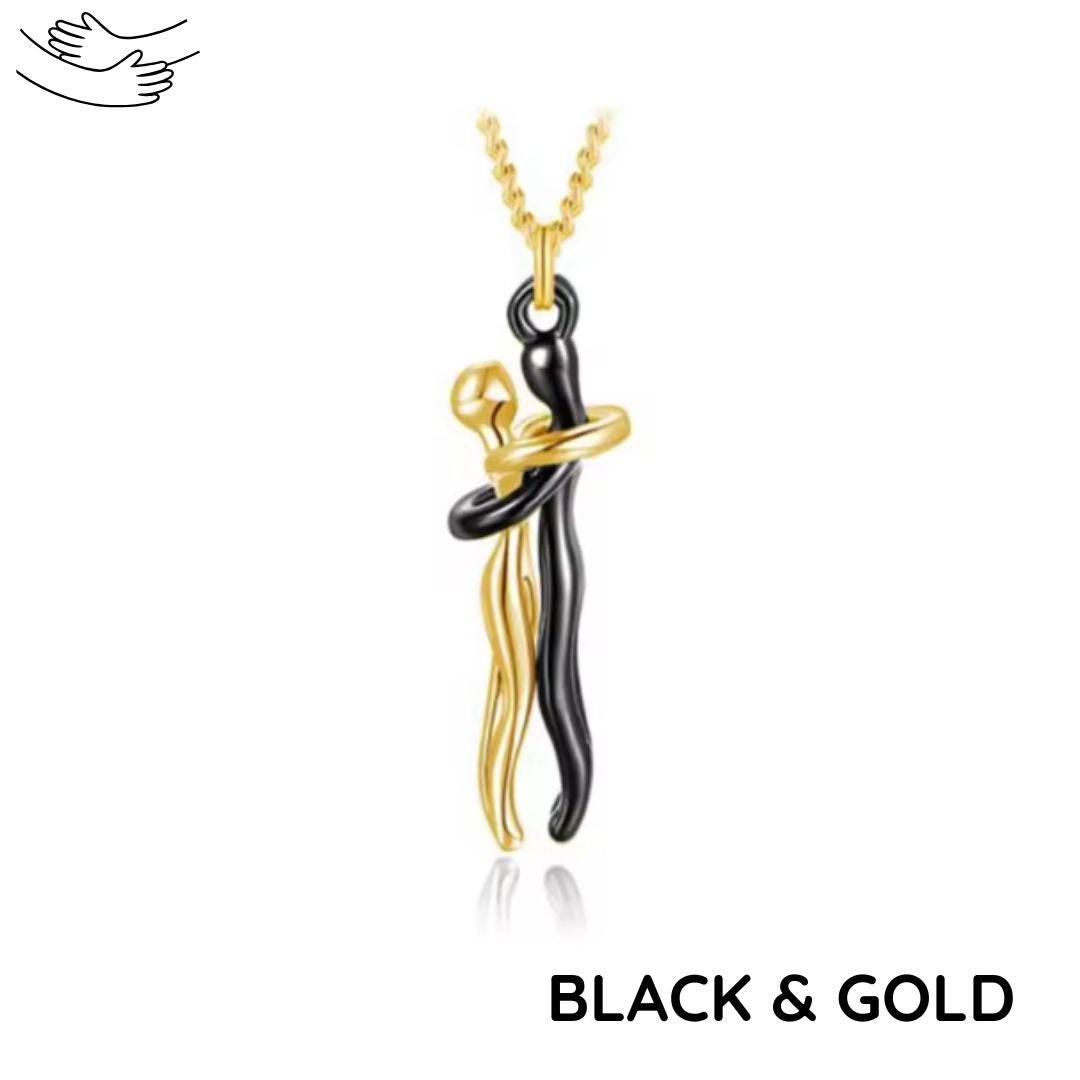 Truly Huglet - Viral Couples Eternal Hugging Pendant Necklace