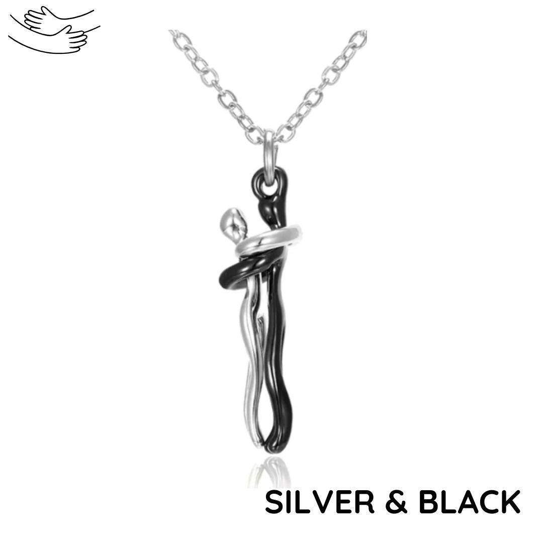 Truly Huglet - Viral Couples Eternal Hugging Pendant Necklace