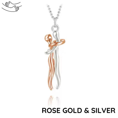 Truly Huglet - Viral Couples Eternal Hugging Pendant Necklace