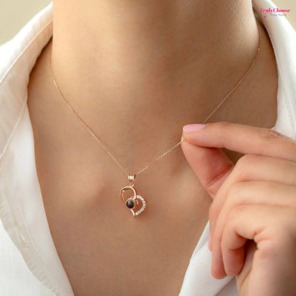 100 Languages I Love You - Eternal Rose Gifts for Her Cute Gift Box Forever Rose & Necklace
