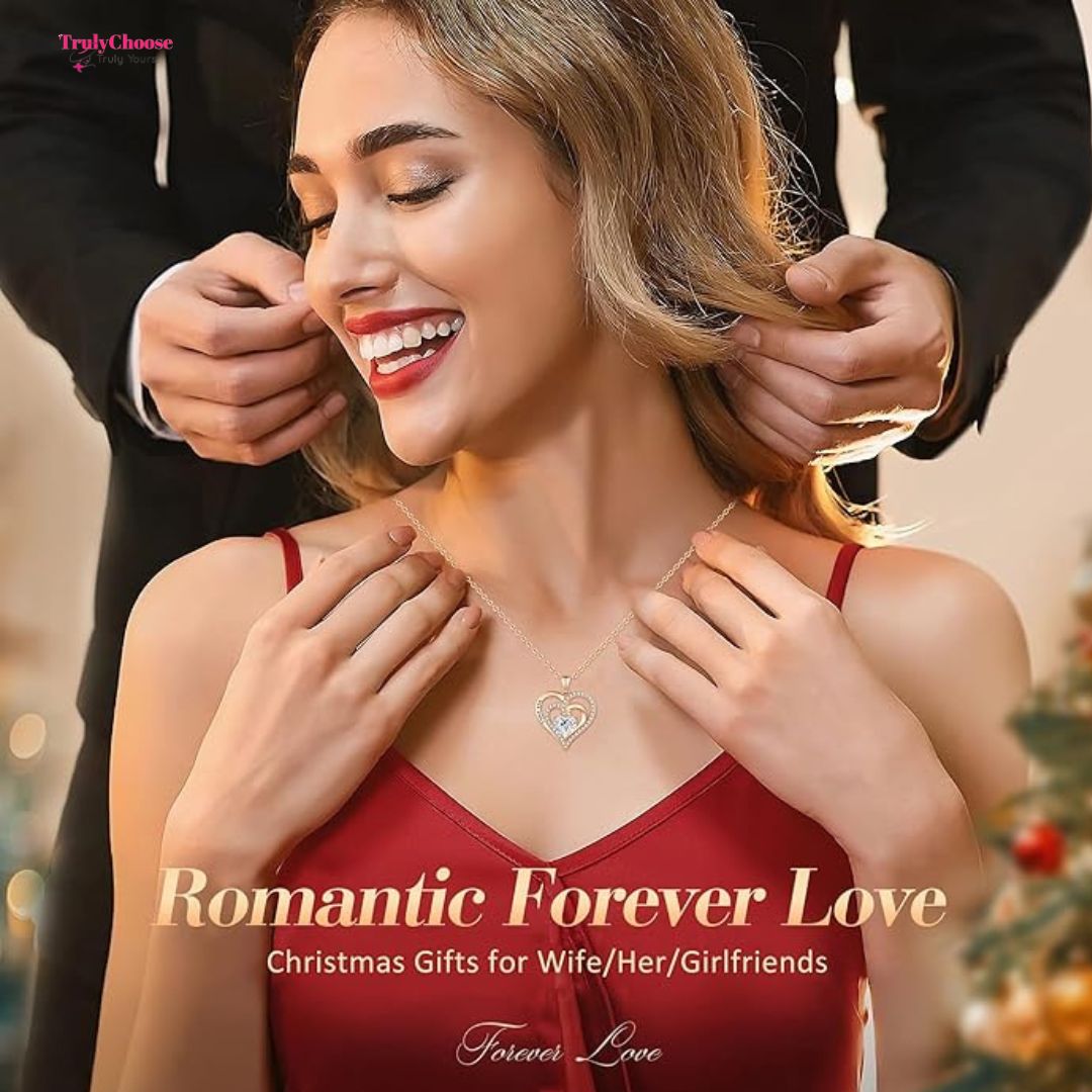 Heart of Love Jewelry Set - 6 Roses Eternal Rose Box