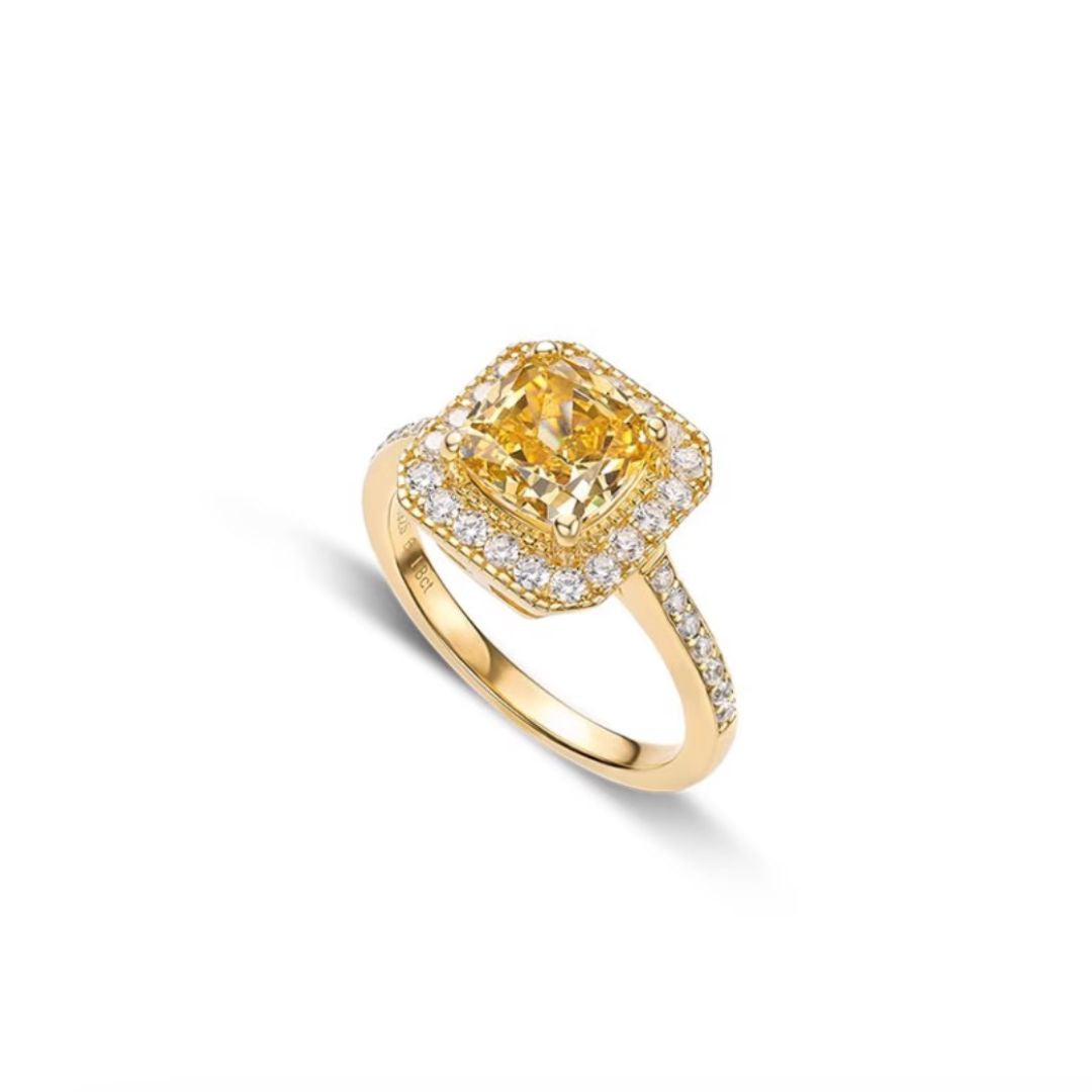 Golden Glow – Luxury Necklace, Earrings & Ring Set