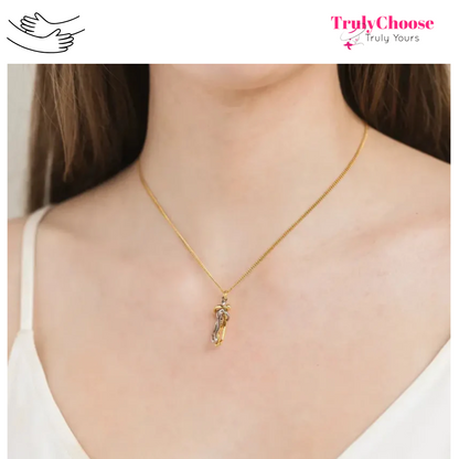 Truly Huglet - Viral Couples Eternal Hugging Pendant Necklace