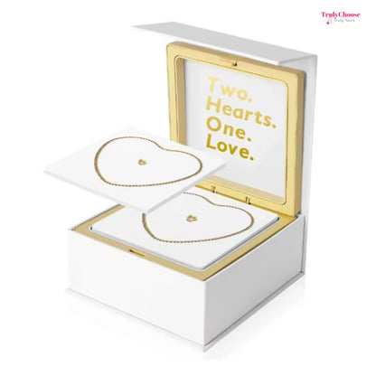 Truly Love Locked Permanent Clasp Lock Heart-Shaped