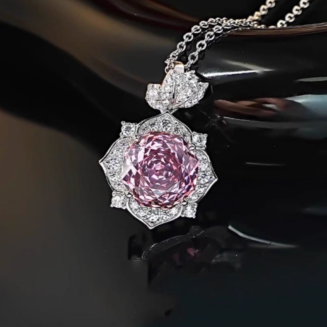 Crystal Purity Luxury Jewelry Set – Elegant Necklace, Earrings & Ring for Women