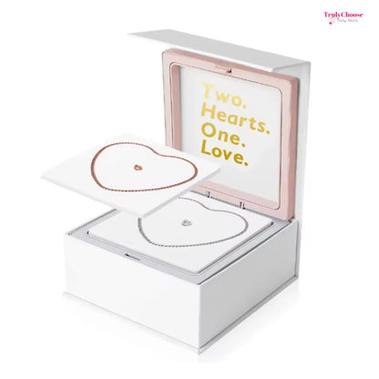 Truly Love Locked Permanent Clasp Lock Heart-Shaped