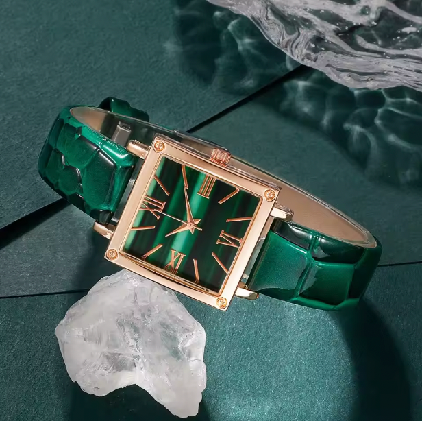 Melya Women Luxury Set - Fashion Quartz Watch Female Clock Square Dial Luxury Brand Design Women Watches Simple Ladies Wrist Watch Montre Femme