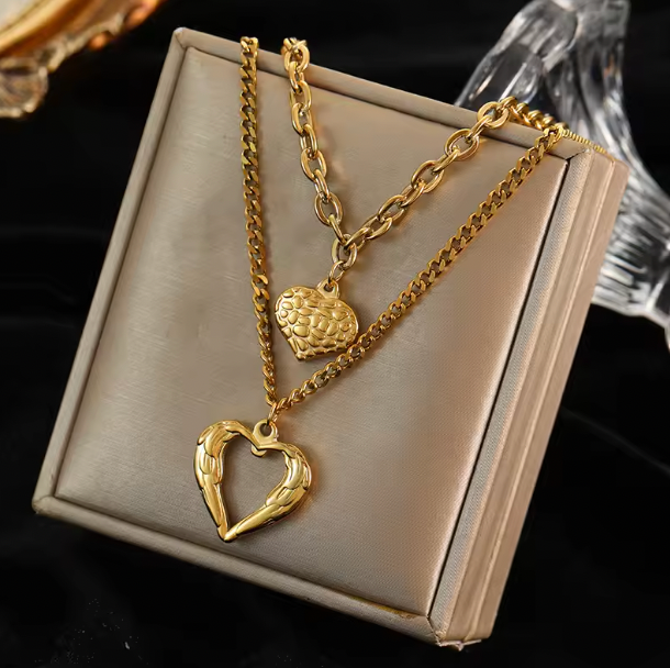 Infinity Love Heart Necklace - Heart Love Pendant Necklace For Women
