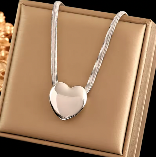 Infinity Love Heart Necklace - Heart Love Pendant Necklace For Women