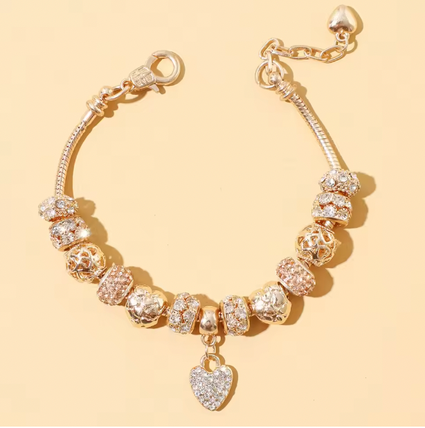 Celeste Grace Bracelet - Beaded Love Pan Family Bracelet Bracelet Bracelet, Daily Wear Party Accessories