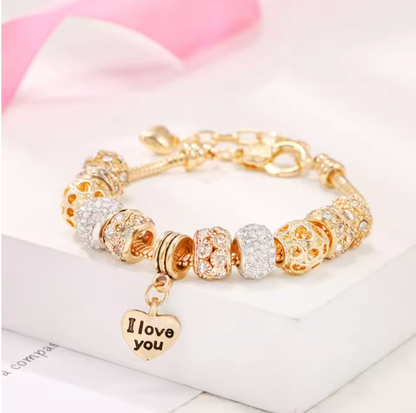 Celeste Grace Bracelet - Beaded Love Pan Family Bracelet Bracelet Bracelet, Daily Wear Party Accessories