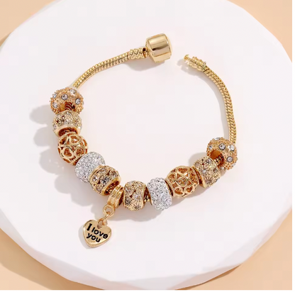 Celeste Grace Bracelet - Beaded Love Pan Family Bracelet Bracelet Bracelet, Daily Wear Party Accessories