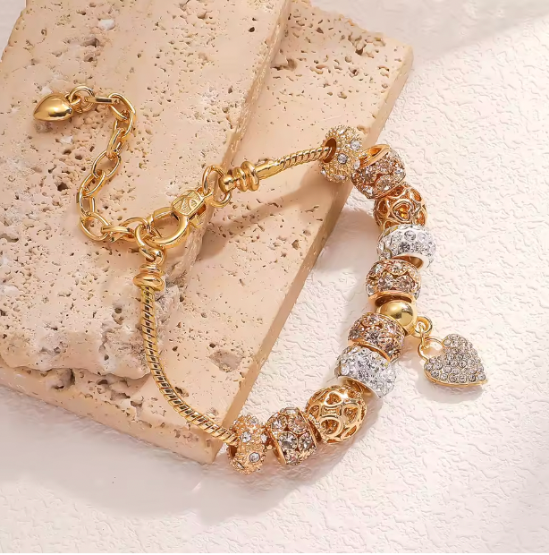 Celeste Grace Bracelet - Beaded Love Pan Family Bracelet Bracelet Bracelet, Daily Wear Party Accessories