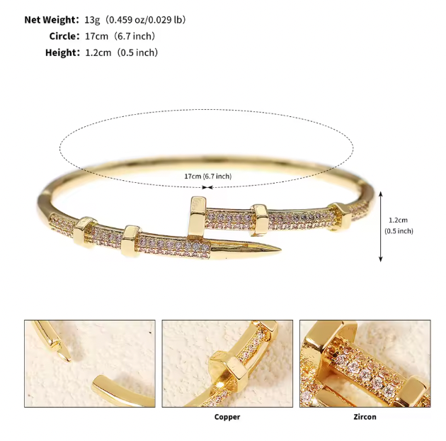 Sophia Serenity Bracelet - Zircon Screw Bracelet For Women As Gift