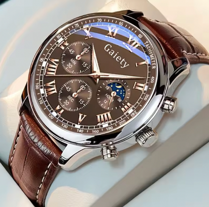 Refined Warrior Gaiety Watch - High Quality Men's Luxury Belt Fashion Quartz Watch
