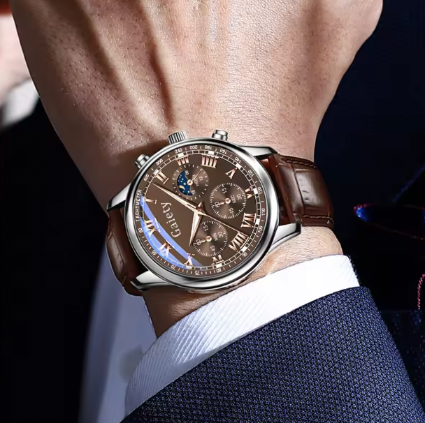 Refined Warrior Gaiety Watch - High Quality Men's Luxury Belt Fashion Quartz Watch