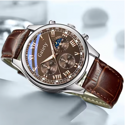 Refined Warrior Gaiety Watch - High Quality Men's Luxury Belt Fashion Quartz Watch