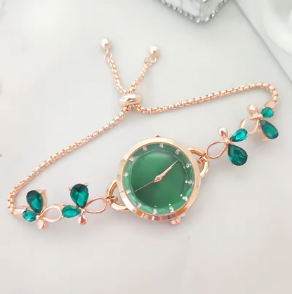 Gilded Essence Luxury Watch - Ladies Bow Tie Watch Luxury Women's Watches Simple Quartz Wristwatches Watches