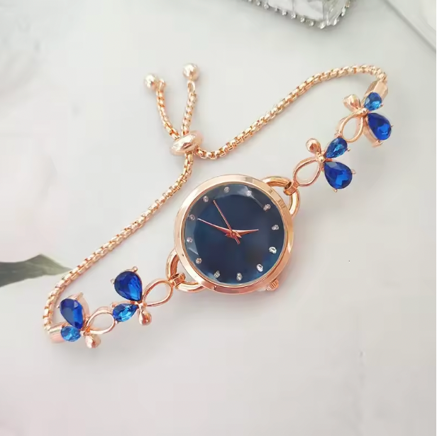 Gilded Essence Luxury Watch - Ladies Bow Tie Watch Luxury Women's Watches Simple Quartz Wristwatches Watches