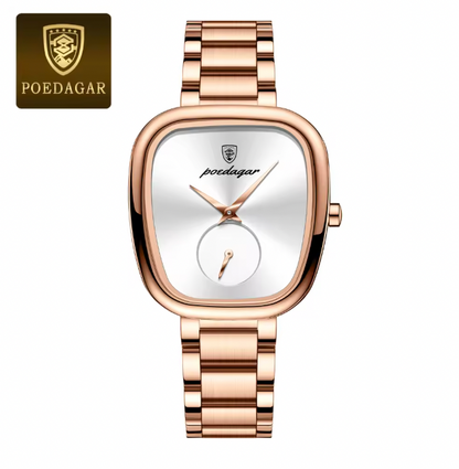 Evermark Time - Luxury Watch for Woman Waterproof Stainless Steel Quartz Ladies Watch High Quality Women's Watches Elegant Female Clock