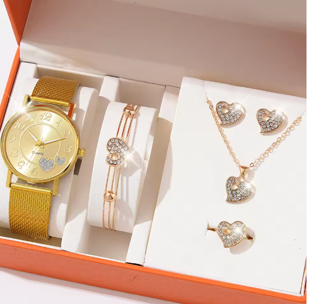 Starlit Elegance Ladies Watches Original Fashion Light Quartz Wristwatch Waterproof Luminous Watches For Women Diamond