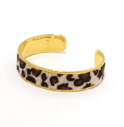 Wild Muse - Leopard Jewelry Full Set - Including Necklace, Earrings, Bracelet and Ring