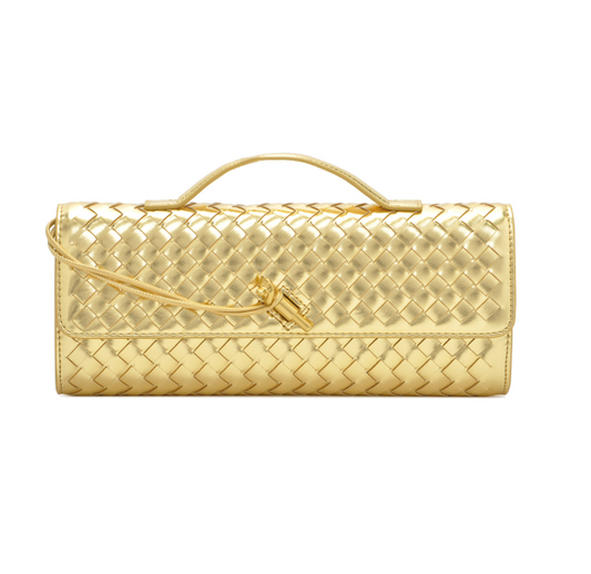 Luxury gold clutch bag - Bridal Purse