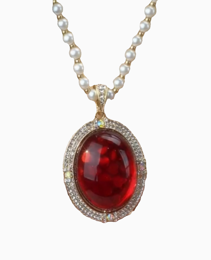 Pearl of the Nile - July Birthstone - Luxury Pearl Jewelry Set - Including Necklace, Earrings, Bracelet and Ring