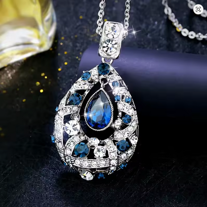Noir Éclat - Luxury Pearl Jewelry Set - Including Necklace, Earrings, Bracelet and Ring