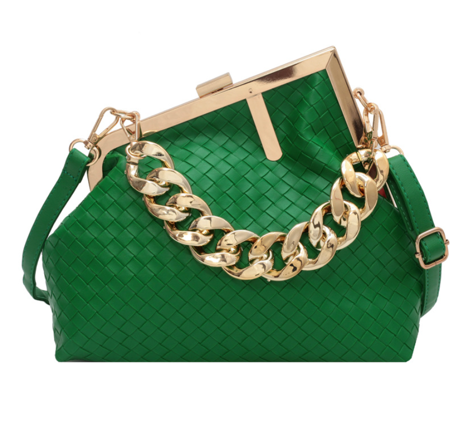 Emerald Muse - Luxury clutch bag for Cocktail parties, wedding events