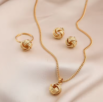 AuroraPearl | Bridal Elegance Pearl Jewelry Set - June Birthstone