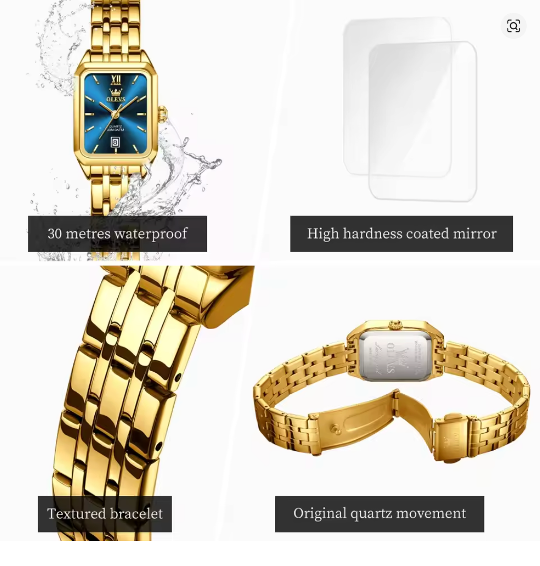 Queen’s Radiance Quartz Watch - Best Gift for Women