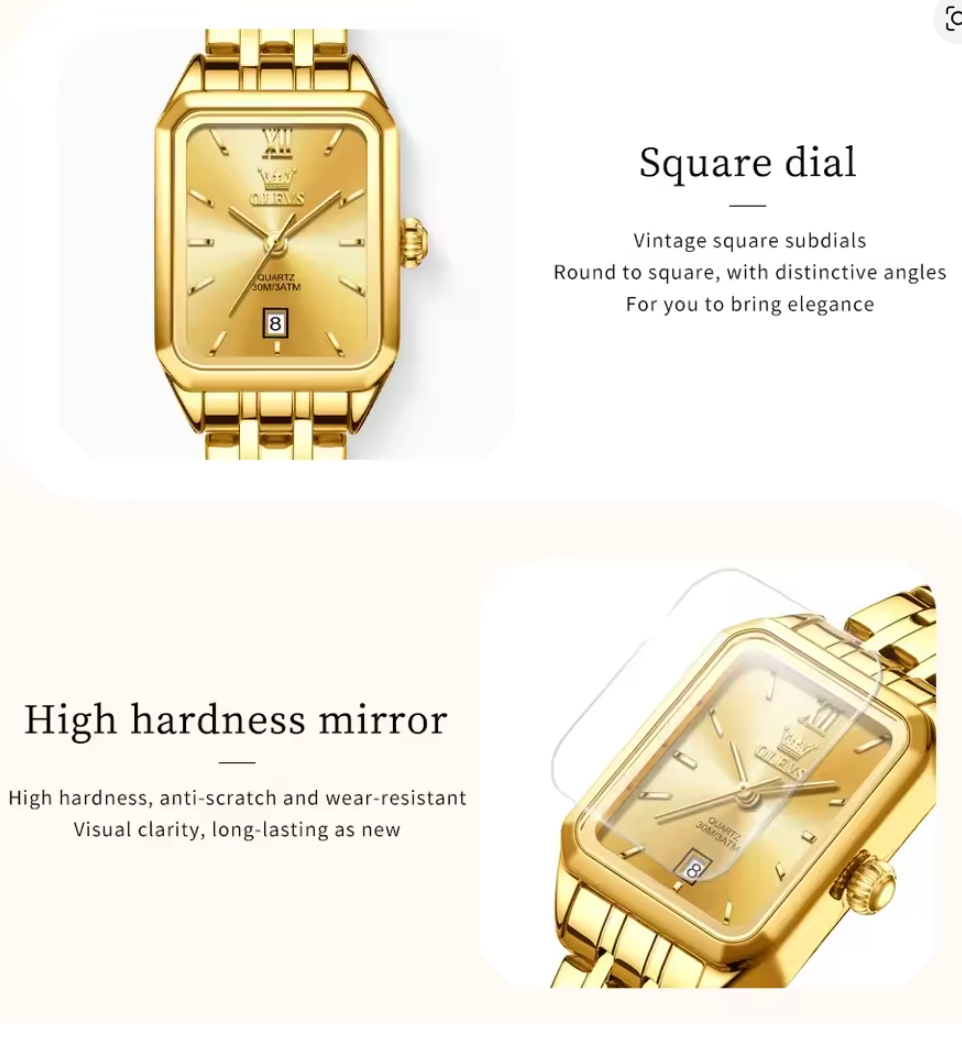 Queen’s Radiance Quartz Watch - Best Gift for Women