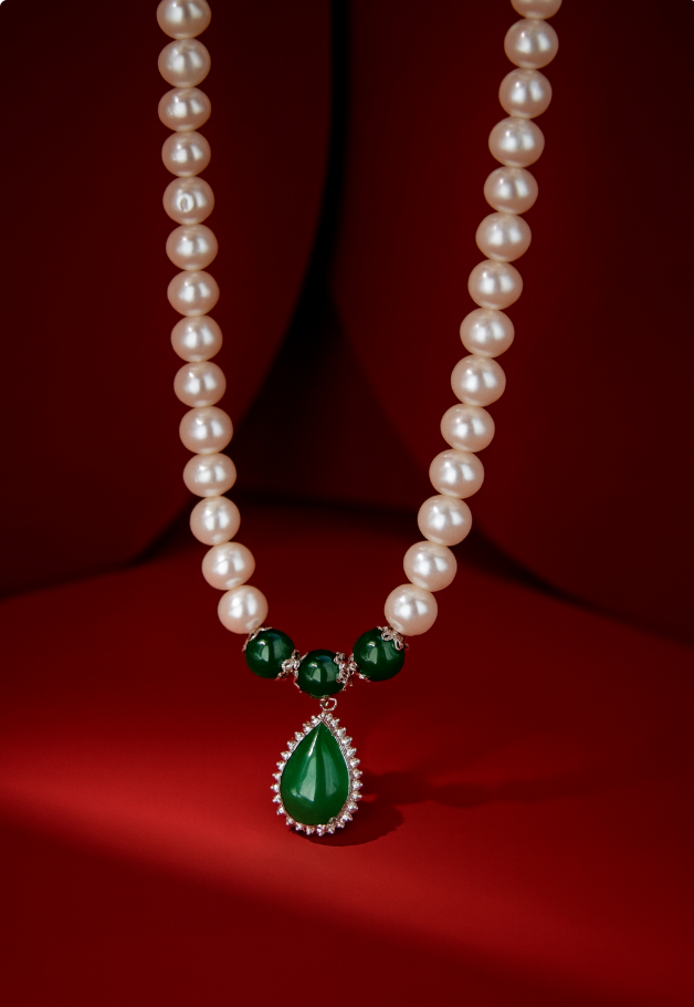 Tears of the Divine - Luxury Pearl Jewelry Set
