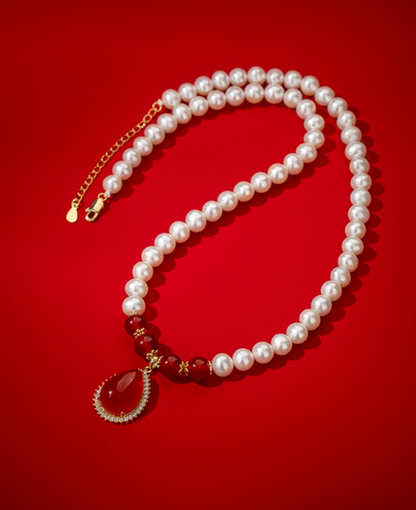 Tears of the Divine - Luxury Pearl Jewelry Set