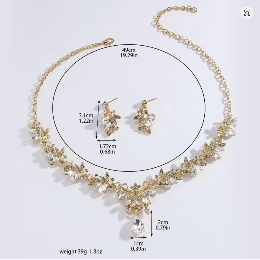 Golden Grace - Luxury Gold-Plated Jewelry Set