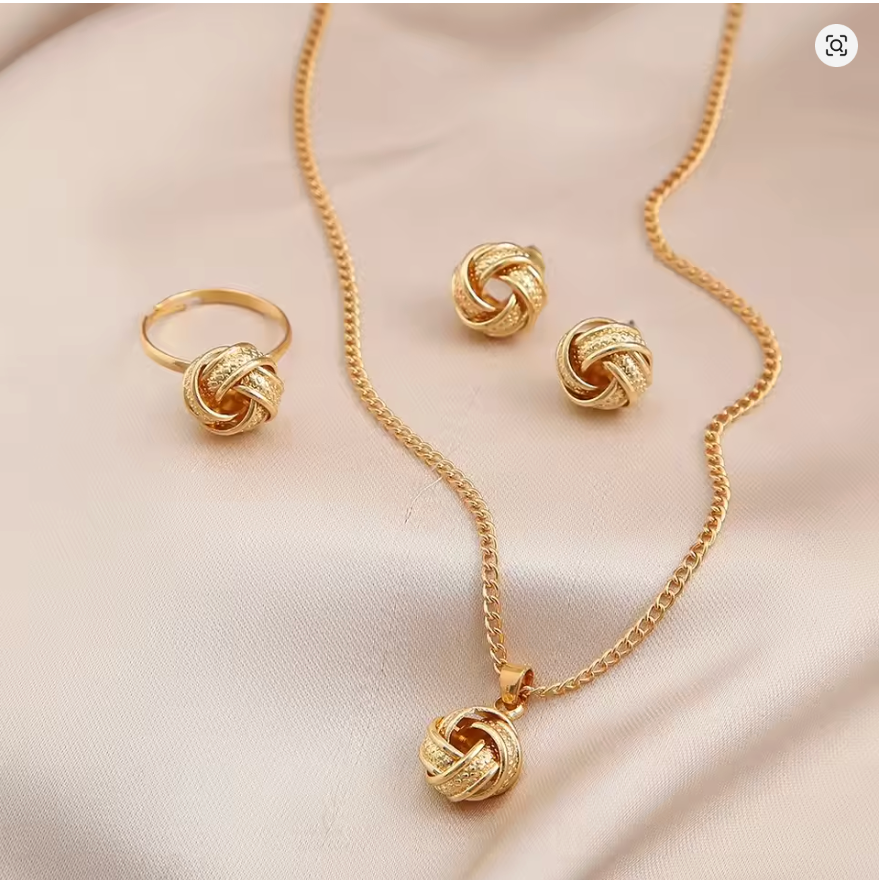 Golden Bond - Luxury Gold-Plated Jewelry Set