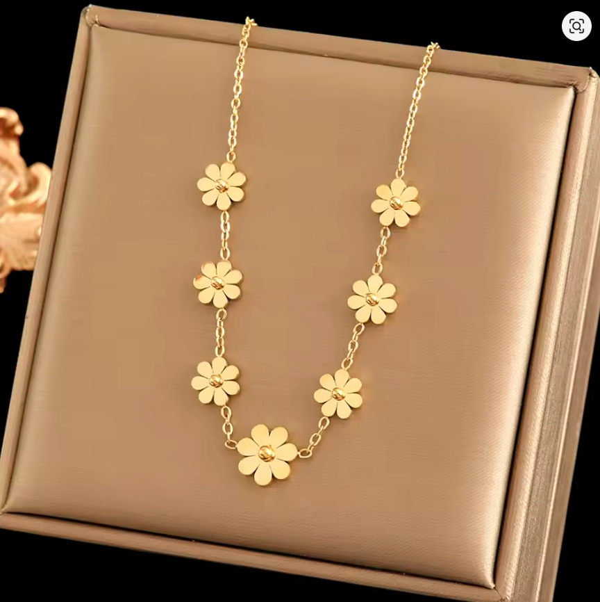 Golden Bloom - Luxury Gold-Plated Jewelry Set