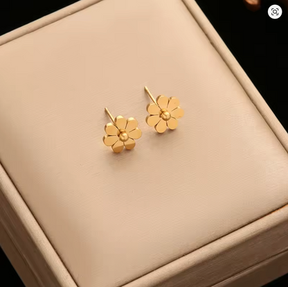 Golden Bloom - Luxury Gold-Plated Jewelry Set