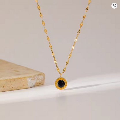 Midnight Halo - Luxury Gold-Plated Jewelry Set