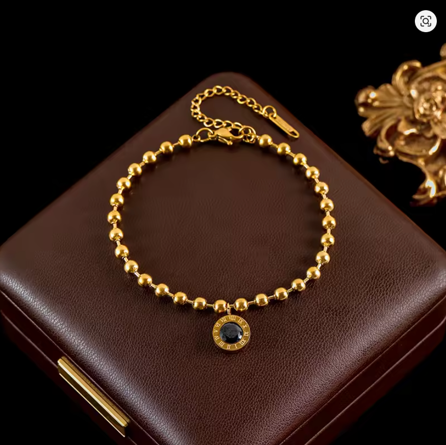 Midnight Halo - Luxury Gold-Plated Jewelry Set