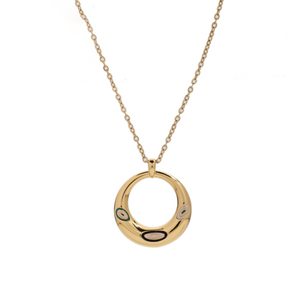 Circle of Sol - TrulyCharm Luxury Jewelry - November birthstone