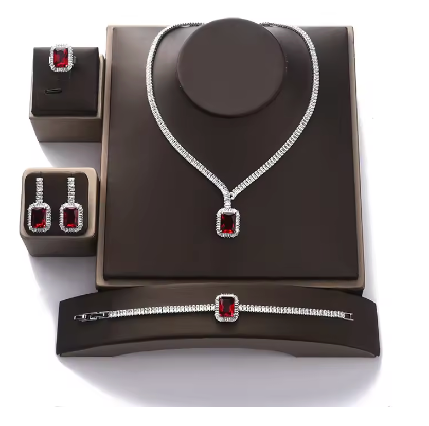 Sekhmet Radiance - TrulyCharm's Luxurious Jewelry Set - Holiday, Wedding