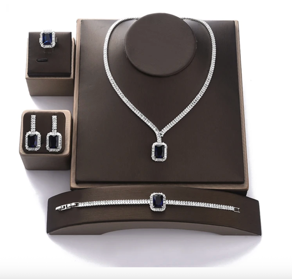 Sekhmet Radiance - TrulyCharm's Luxurious Jewelry Set - Holiday, Wedding